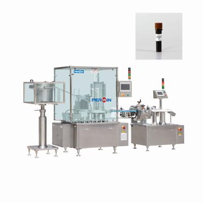 China PCR Cryovial 1ml 75 Bottles/Min Aseptic Filling Equipment for sale