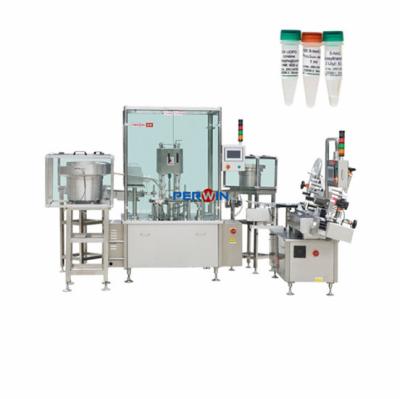 China LCD Touch Screen 1cc Antigen 80bpm Vial Filling Equipment for sale