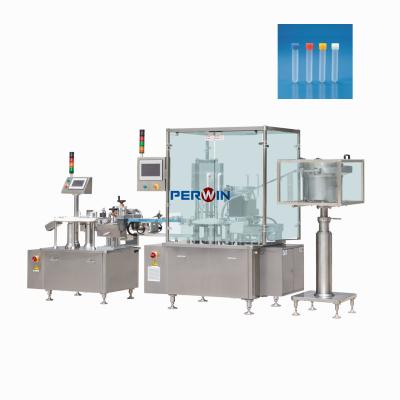 China Linear Pump Rotary Bottling Antibody 5ml Aseptic Filling Machine for sale