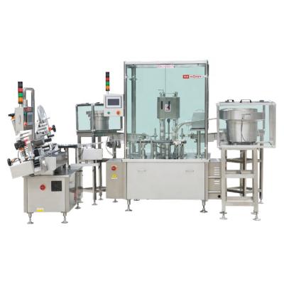 China 4000BPH Rotary Diagnostic Reagent Filling Line with Peristaltic pump for sale
