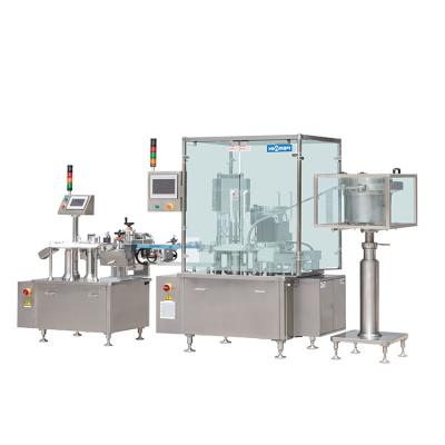 China Double Head Aseptic 1Ml Automatic vial Rotary Liquid Filling Machine for sale