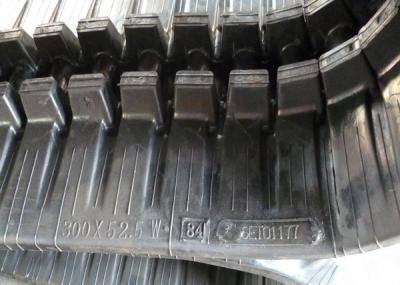 China 300 X 52.5 X 84W Rubber Tracks For Excavator Drilling Rig Crane Undercarriage Parts for sale