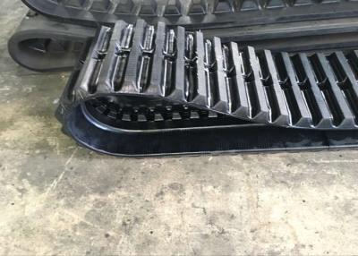 China Flexible Rubber Dump Truck Parts , Crawler Type Over The Tire Rubber Tracks for sale
