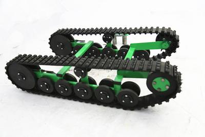 China Carring Machine Rubber Track Undercarriage Sharp Edge For Children Driving Robot for sale
