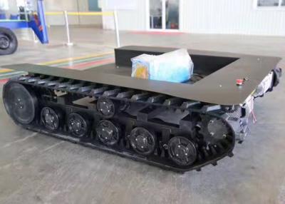 中国 運送機械のためのプラットホームのタイプ ゴム製トラック下部構造システム1850mm長さ 販売のため