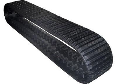 China Pistas de goma del equipo pesado negro del color, pistas antis del caucho de Caterpillar de la corrosión en venta