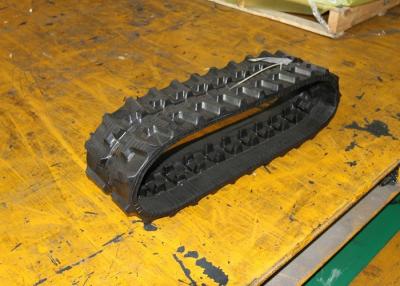 China Mini CAT Excavator Rubber Tracks For Small Construction Machinery for sale
