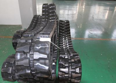 China 88 Links Lightweight Rubber Tracks , New Holland Replacement Rubber Tracks for sale