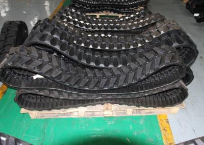 China Construction Machinery Track Loader Rubber Tracks 300 * 52.5 * 80 For Case Komatsu for sale