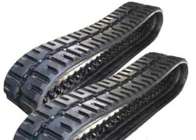 China Black Bobcat Replacement Tracks 400 X 86 X 49 With Joint Free Technology for sale