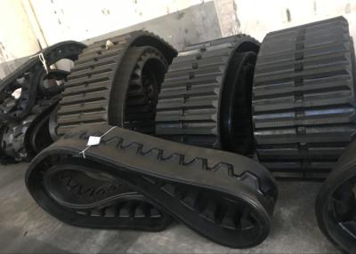 China 52 Link Paver Rubber Tracks for sale