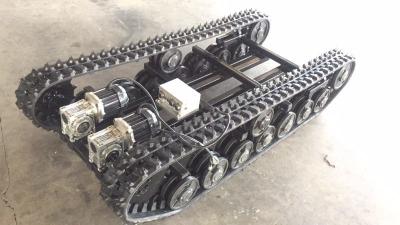 China 310kg Small Rubber Track Undercarriage DP-QDHM-148 Bi Directional For Lawn Mower for sale