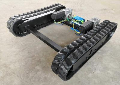 China Fast Speed Rubber Track Undercarriage System With Steel Sprocket Supporting Wheel for sale