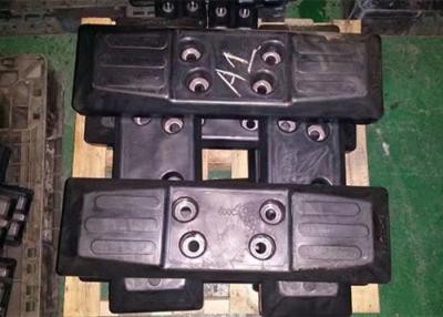 China Smooth Ride Chain On Small Rubber Pads 450mm Width Reduce Vibration For Komatsu PC78 for sale