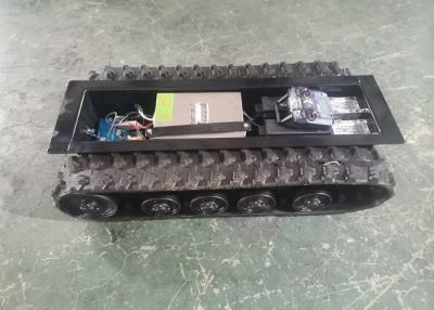 China Robot Max Load 200KG Rubber Track Undercarriage for sale