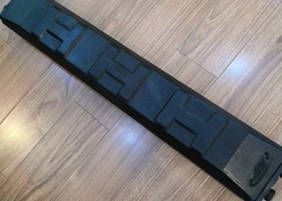 China Height 38mm Black Rubber Bolt On Track Pads For Excavator for sale