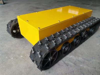 China Loading 200kg Crawler Track Undercarriage With 48V 1.5KW Electric Motor for sale