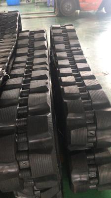 China Adjustable Track Loader Rubber Tracks Low Noise With 52 Links for sale