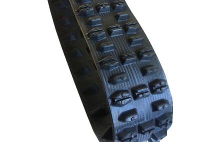China Wide 120mm Snow Blower Rubber Track 60MM Pitch 20 Links for sale