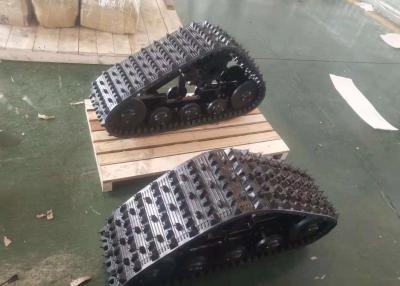 China carga 600kg que carrega o sistema de trilha de borracha largo de 255mm para o trator à venda