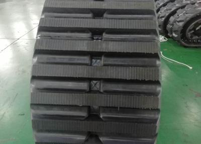China 650mm Wide 78 Links Dumper Rubber Tracks With 120mm Pitch for sale