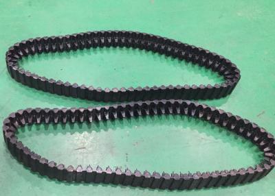 China 75mm Wide Rubber Fiber small snowmobile track 68 Links for sale