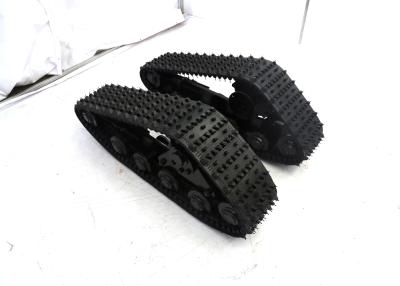 China 255mm Wide Rubber Track System 600kg Loading With Low Ground Pressure for sale