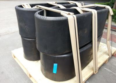 China PF6110 Pistas de goma de pavimentador de asfalto con 56 enlaces, de 470 mm de ancho en venta