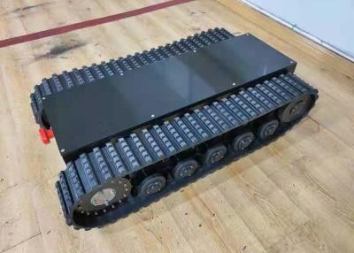 China Chassis 300kg Crawler Undercarriage For Fire Equipment Wheelchair Lawn Mower for sale