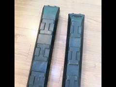 Clip On Steel Rubber Track Pads Vibration Resistant For Excavators