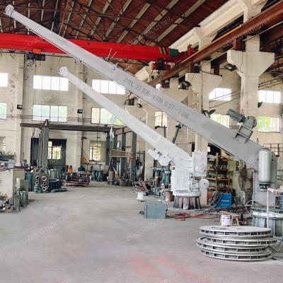 China 21 KN Fast Slewing Marine Davit Crane Suitable For Lifeboats for sale