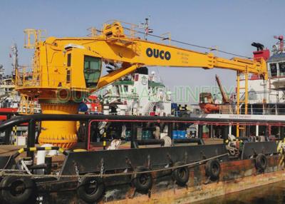 China Marine Crane 40t Hydraulic Crane With ABS Class And Advanced Components for sale