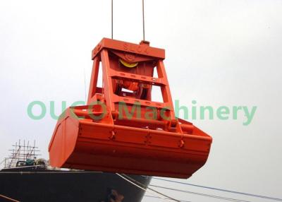 China Robust Design Radio Remote Control Grab 12 Cubic Clamshell Grapple Bucket for sale