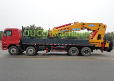 China Straight Arm Truck Mounted Boom Crane Reliabile With ISO 9001 Certification for sale