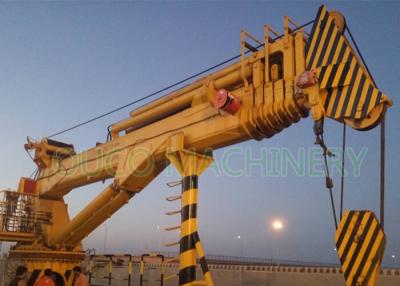 China Qatar clients Tailor-made 4T30M Electric Hydraulic Crane with CCS certificate for sale