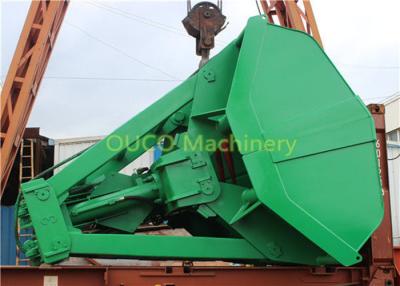 China Two Ropes Clamshell Grab Bucket For Loading / Unloading Scrap Materials for sale