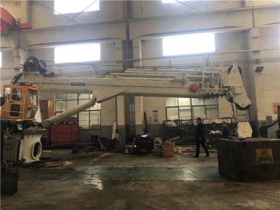 China Hydraulic Offshore Pedestal Crane , Hydraulic Telescopic Crane Easy Maintenance for sale