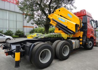 China 30T Folding Boom Truck Crane Middle Size Semi - Knuckle Boom Space Saving Type for sale