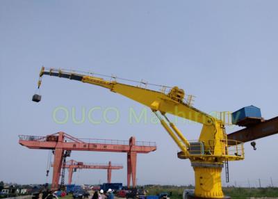 China Consumo fácil marinho versátil da baixa potência da manutenção do guindaste 40T da plataforma à venda