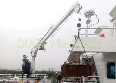 China Robust Design Folding Boom Crane Hydraulic Type Portable Crane Ce Certificate for sale