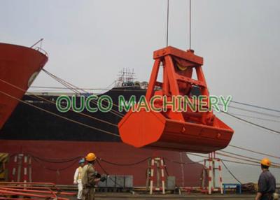China Vessel Clamshell Crane Bucket Steel Structure High Load Bearing Capacity for sale