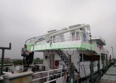 China Marine Deck Knuckle Boom Portable Crane Hydraulic Crane With Advanced Components for sale