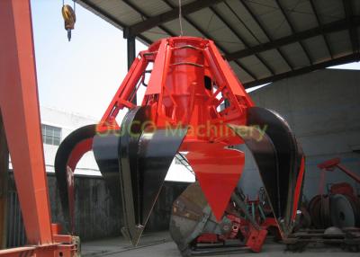 China Six Petaloid Orange Peel Grab Bucket Stainless Steel Reasonable Structure for sale
