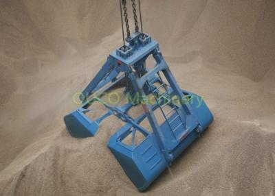 China Steel Structure 9.5 Ton Hydraulic Clamshell Grab , Hydraulic Clamshell Bucket for sale