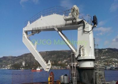 China 10 Ton Robust Design Knuckle Boom Crane High Reliability For Loading Cargoes for sale