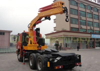 China Durable Knuckle Boom Truck Mounted Crane 50T Folding Boom Arm For Construction for sale