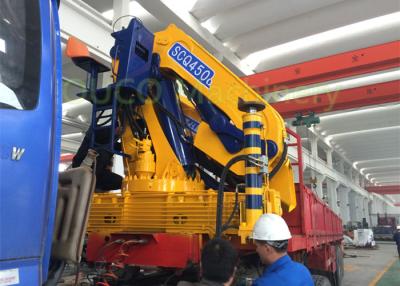 Chine Petit entretien facile de structure métallique de grue de boom de camion pick-up d'empreinte de pas à vendre