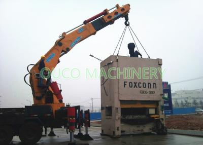 China Knuckle Foldable Truck Mounted Boom Crane , Telescopic Boom Crane Loading Cargoes for sale