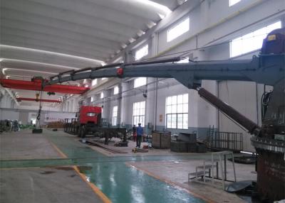 China bajo consumo de energía de la flexibilidad de la grúa hidráulica del pedestal de 10T 10M alto en venta