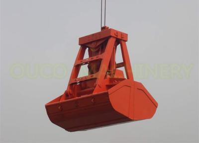 China 1~15 CBM Wireless Remote Control Grab Bucket with High Automation Hydraulic System for sale